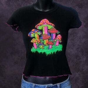Dolls Kill Mind Trip Crop Top